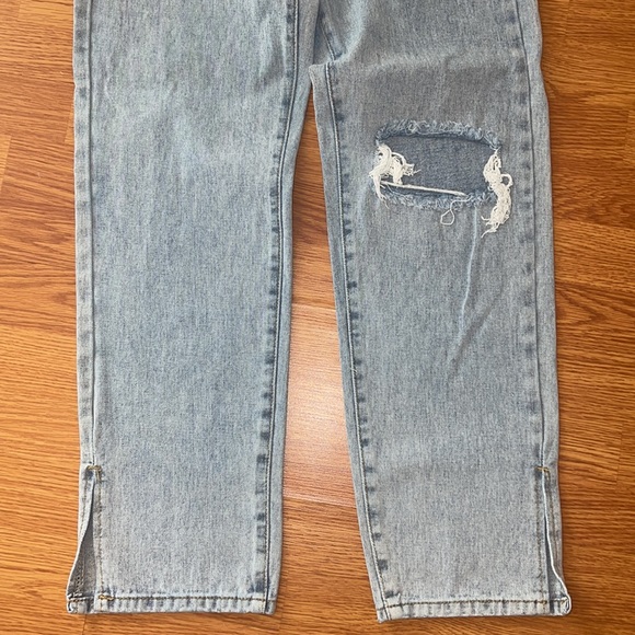 PLT split hem jeans 6 - Picture 3 of 4